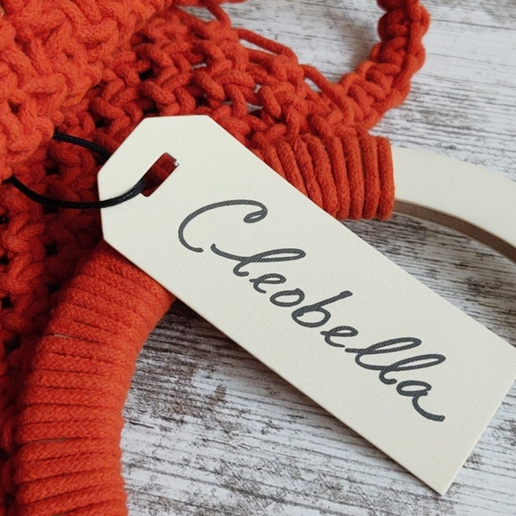 🟧NWT Cleobella Monaco Hand Woven Tassel - Picture 13 of 14